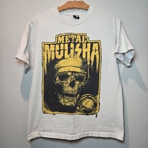Metal Mulisha Y2k Metal Grunge Skull T Shirt Medium